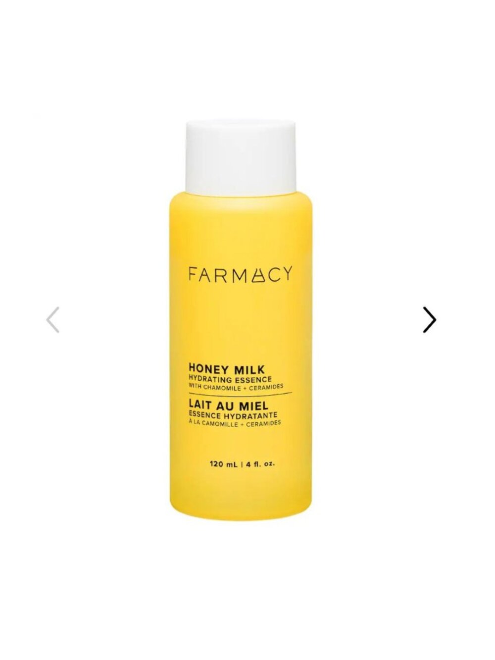 Farmacy Honey Milk Hydrating Essence with Chamomile Ceramides NEW $34 4oz